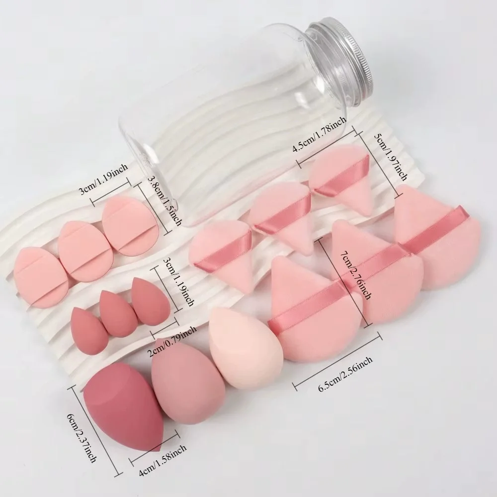 12/15Pcs Makeup Sponge Cosmeti - Beauty Makeup Egg ulasan dan harga